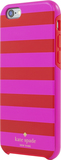 kate spade new york - Candy Stripe Hybrid Hard Shell Case for Apple® iPhone® 6 and 6s - Red/Pink - Image 1