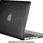 Speck - Shell Case for 13" Apple® MacBook Air® - Onyx Black Matte