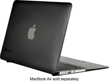 Speck - Shell Case for 13" Apple® MacBook Air® - Onyx Black Matte