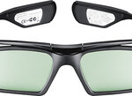 Samsung - Rechargeable 3D Glasses - Black