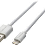 Insignia™ - Apple MFi Certified 6' Apple® Lightning Charge-and-Sync Cable - White