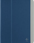 Belkin - Slim Style Cover for Samsung Galaxy Tab 4 10.1 - Dark Blue/Gray