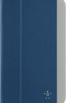 Belkin - Slim Style Cover for Samsung Galaxy Tab 4 7.0 - Dark Blue/Gray