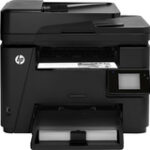 HP - LaserJet Pro m225dw Wireless Black-and-White Laser Printer - Black