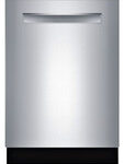 Bosch - 800 Series 24" Tall Tub Built-In Dishwasher with Stainless-Steel Tub - Stainless Steel