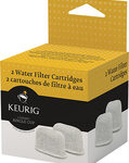 Keurig - Water Filter Replacement Cartridges (2-Pack) - White
