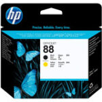 HP - 88 Printhead - Black/Yellow