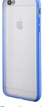 Insignia™ - Case for Apple® iPhone® 6 Plus - Clear/Blue