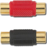 Dynex™ - RCA Plug Couplers (2-Pack) - Multi
