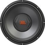 JBL - CX Series 12" Single-Voice-Coil 4-Ohm Subwoofer - Black