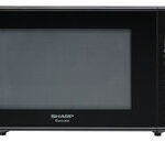 Sharp - 2.2 Cu. Ft. Full-Size Microwave - Black