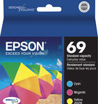 Epson - 69 3-Pack Ink Cartridges - Cyan/Magenta/Yellow