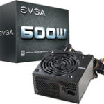 EVGA - 80 PLUS 600W ATX 12V/EPS 12V Power Supply - Black