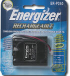 Jensen - 3.6-Volt NiMH Battery for Select Cordless Phones - Black