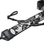 mod. - Victorian Classic Camera Strap - Silver/Black