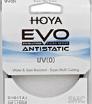 Hoya - EVO 77mm Antistatic UV Super Multicoated Lens Filter - Gray