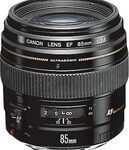 Canon - EF 85mm f/1.8 USM Medium Telephoto Lens - Black