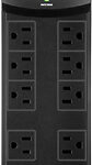 Monster - Core Power 800 USB 8-Outlet Surge Protector