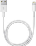 Apple - 1.6' Lightning-to-USB Cable - White