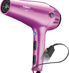Conair - Ionic Ceramic Cord-Keeper 1875-Watt Hair Dryer - Pink