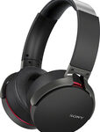 Sony - Extra Bass Over-the-Ear Bluetooth Headphones - Black