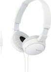 Sony - ZX Series On-Ear Headphones - White