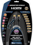 Monster - 5' In-Wall HDMI Cable - Black