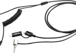 iSimple - Call Jax Plus 3.5mm Audio Cable - Black