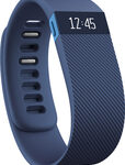 Fitbit - Charge Wireless Activity Tracker (Small) - Blue
