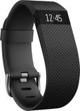 Fitbit - Charge HR Activity Tracker + Heart Rate (Small) - Black - Image 1