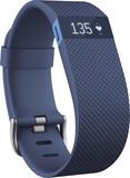 Fitbit - Charge HR Activity Tracker + Heart Rate (Large) - Blue - Image 1