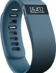 Fitbit - Charge Wireless Activity Tracker (Small) - Slate