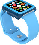 Speck - CandyShell Fit Hard Shell Case for 42mm Apple Watch™ - Deep Sea Blue/Maya