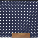 PKG - Slouch Sleeve for 13" Apple® MacBook® Pro - Navy/White