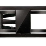 Bell'O - Full-Motion TV Wall Mount for Most 32" - 70" Flat-Panel TVs - Extends 21-3/8" - Black