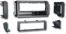 Metra - In-Dash Deck Installation Kit for 2007-2008 Chrysler/Dodge/Jeep Vehicle Models - Black - Image 1