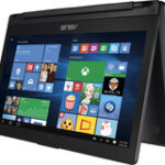 Asus - Flip 2-in-1 13.3" Touch-Screen Laptop - Intel Core i3 - 6GB Memory - 500GB Hard Drive - Aluminum Black