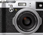 Fujifilm - X100T 16.3-Megapixel Digital Camera - Silver