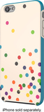 kate spade new york - Confetti Dot Hybrid Hard Shell Case for Apple® iPhone® 6 Plus - Cream/Black/Green/Blue/Pink/Yellow - Image 1