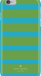 kate spade new york - Kinetic Stripe Hybrid Hard Shell Case for Apple® iPhone® 6 Plus and 6s Plus - Blue/Green