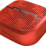 SOL REPUBLIC - PUNK Indoor/Outdoor Wireless Bluetooth Speaker - Fluoro Red