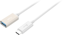 j5 create - USB Type-C-to-USB 3.0 Type-A Adapter - White