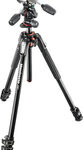 Manfrotto - 190X 67.7" Tripod Kit - Black