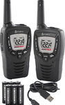 Cobra - 23-Mile, 22-Channel FRS/GMRS 2-Way Radio (Pair) - Black