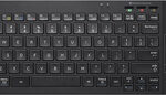 Samsung - Smart Wireless Keyboard for Select Samsung Smart TVs, Mobile Phones and Tablets - Black