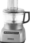 KitchenAid - 7-Cup Food Processor - Contour Silver