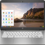 HP - 14" Chromebook - NVIDIA Tegra - 2GB Memory - 16GB Flash (eMMC) Memory - Snow White/Smoke Silver