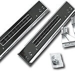 Samsung - Stacking Kit for Select Samsung Washers and Dryers - Chrome