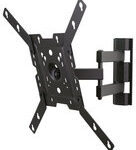 Peerless - Full-Motion Tilting TV Wall Mount for Most 22" - 46" Flat-Panel TVs - Extends 14-1/2" - Black