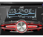 JVC - CD - Apple® iPod®-Ready - In-Dash Receiver with Remote - Black